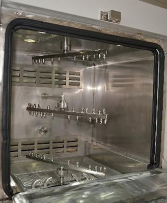 PLC SUS304 熱気乾燥システム付きPCB板清掃機