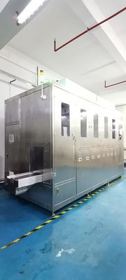 多スロットバスケットクリーニングマシン 産業用 旋回スプレー